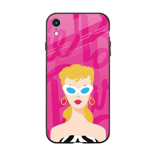Pookie back phone cover | glass case for iphone xr