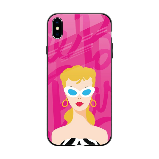 Pookie back phone cover | glass case for iphone xs max