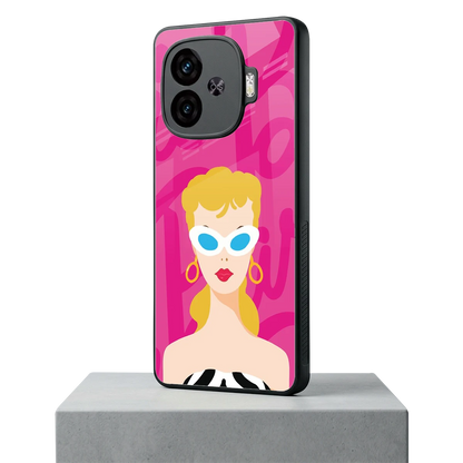 Pookie iqoo neo 10r 5g mobile cover | shockproof glass phone case