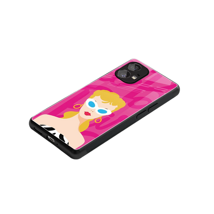 Pookie stylish phone case for nothing phone 1 | glossy glass and slim fit
