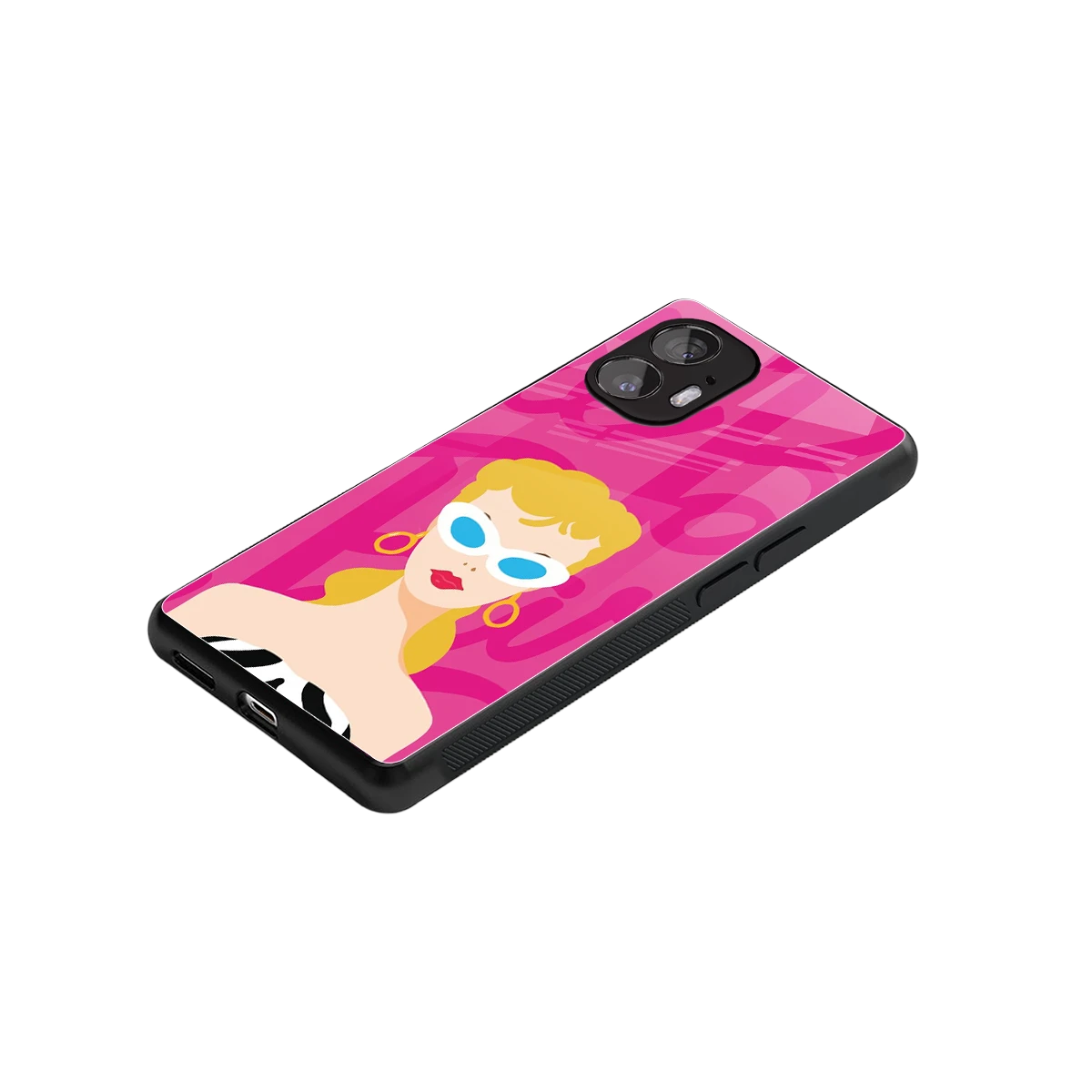 Pookie stylish phone case for nothing phone 2 | glossy glass and slim fit