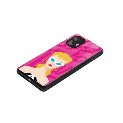 Pookie stylish phone case for nothing phone 2 | glossy glass and slim fit