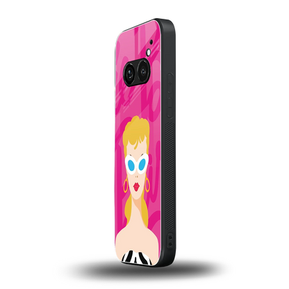 Pookie nothing phone 2a plus mobile cover | shockproof glass phone case