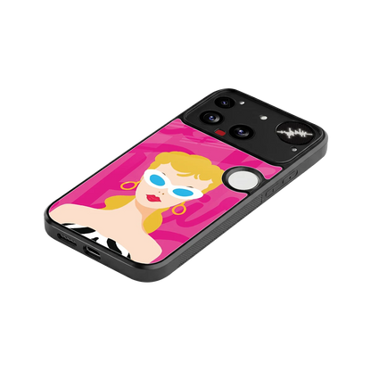 Pookie stylish phone case for nothing phone 3 | glossy glass and slim fit
