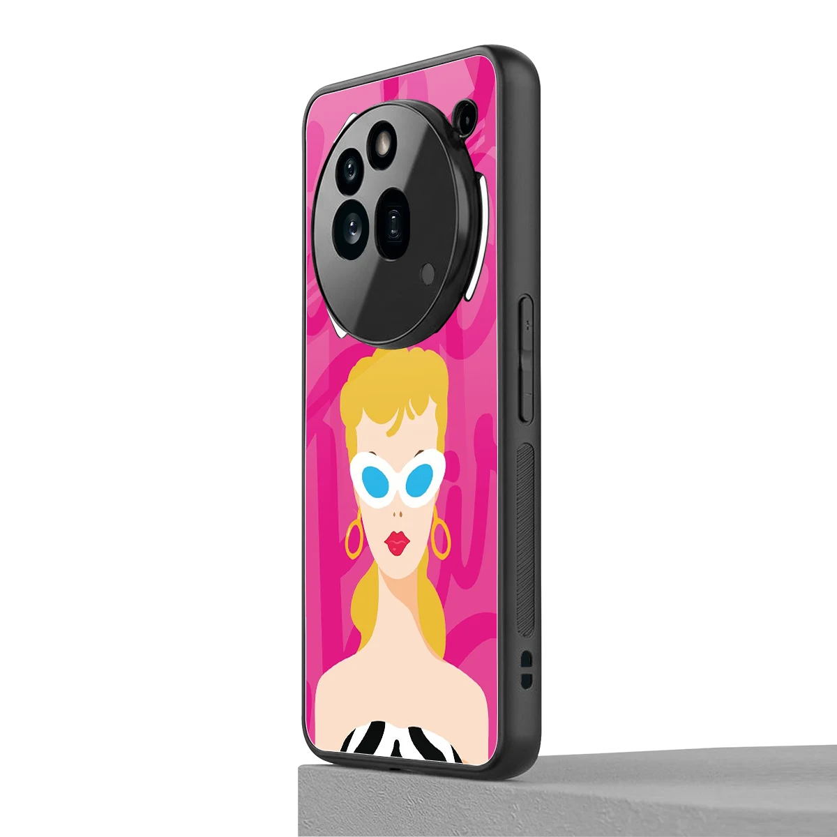 Pookie nothing phone 3a pro mobile cover | shockproof glass phone case
