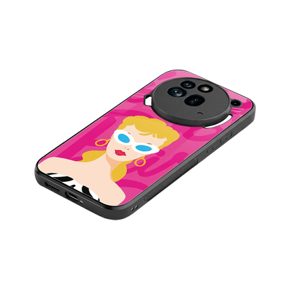 Pookie stylish phone case for nothing phone 3a pro | glossy glass and slim fit