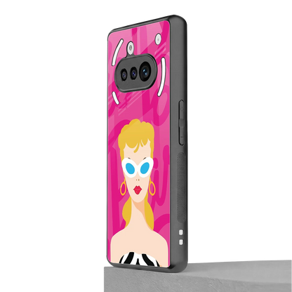 Pookie nothing phone 3a mobile cover | shockproof glass phone case
