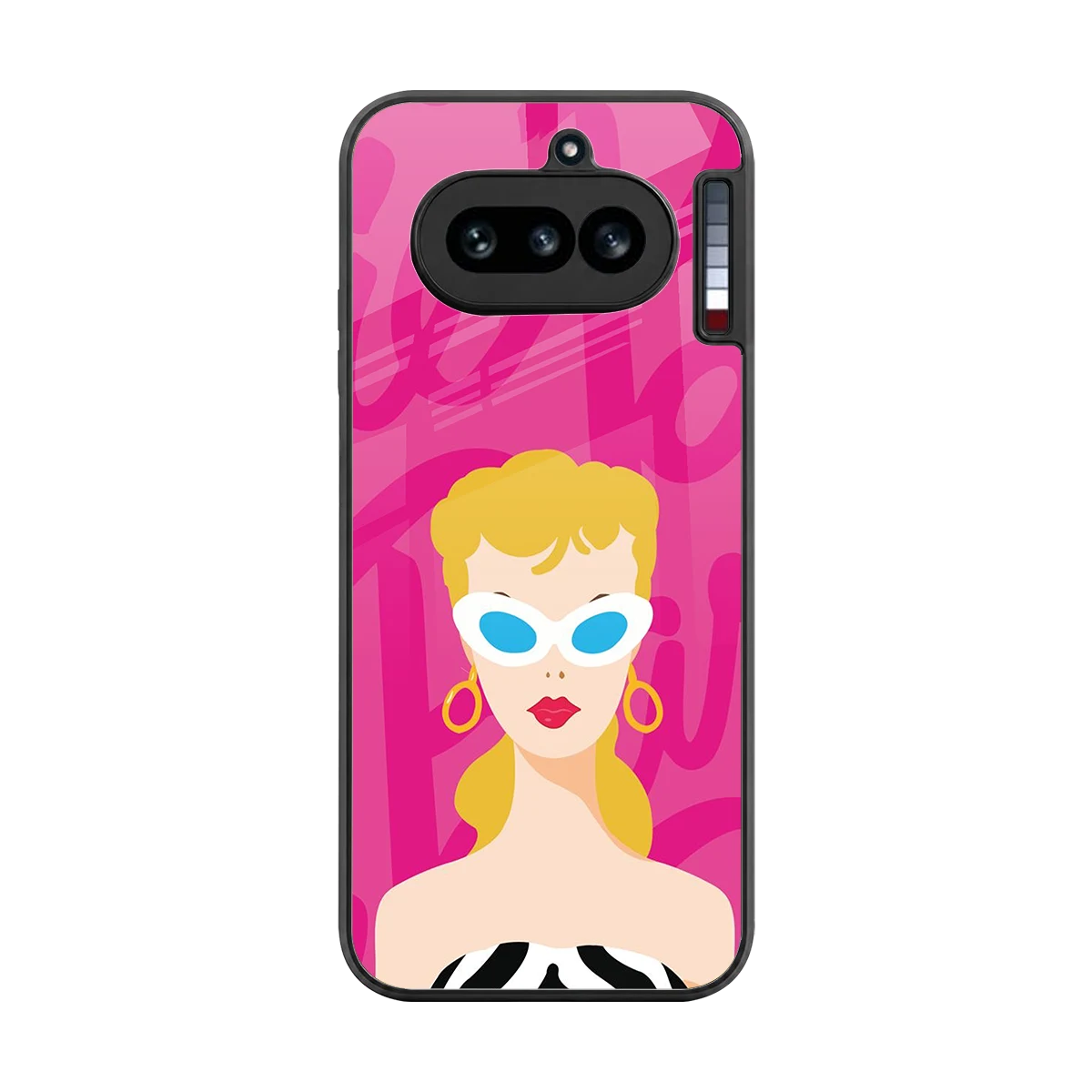 Pookie back phone cover | glass case for nothing phone 4a
