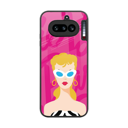 Pookie back phone cover | glass case for nothing phone 4a