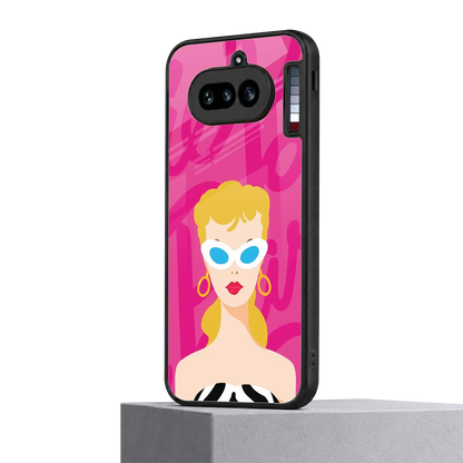 Pookie nothing phone 4a mobile cover | shockproof glass phone case