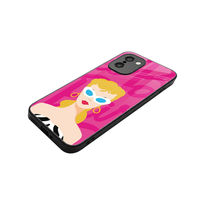 Pookie stylish phone case for oneplus 15r | glossy glass and slim fit
