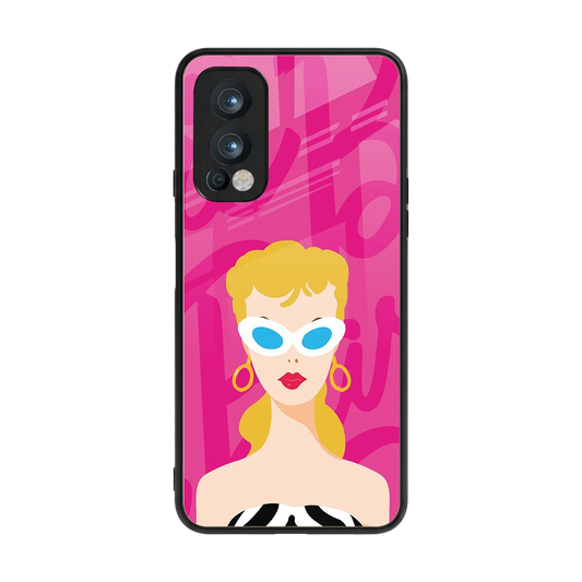 Pookie back phone cover | glass case for oneplus nord 2