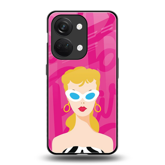 Pookie back phone cover | glass case for oneplus nord 3