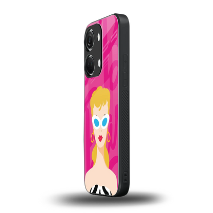 Pookie oneplus nord 3 mobile cover | shockproof glass phone case