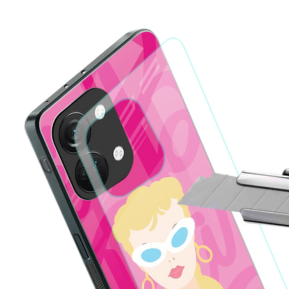 Pookie stylish phone case for oneplus nord 3 | glossy glass and slim fit