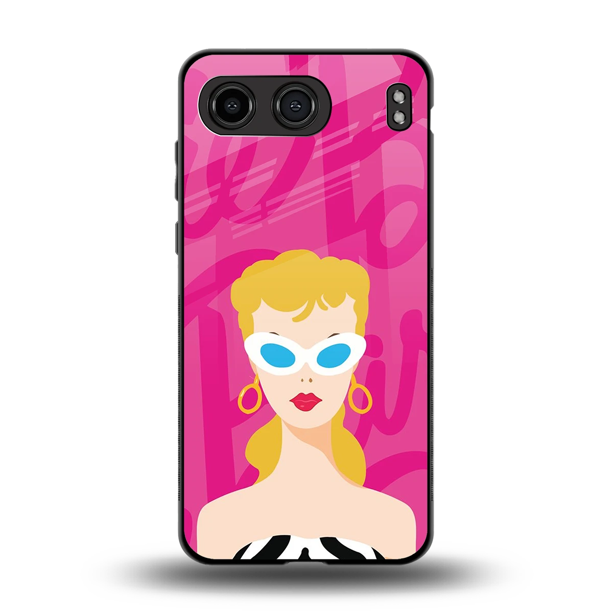 Pookie back phone cover | glass case for oneplus nord 4