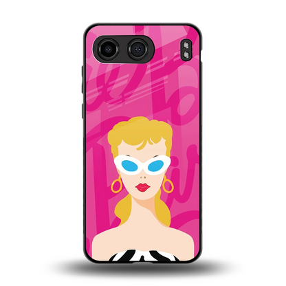 Pookie back phone cover | glass case for oneplus nord 4