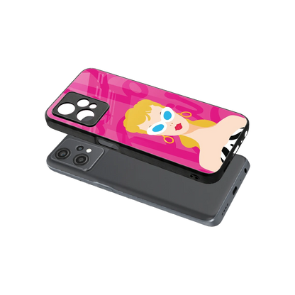 Pookie sleek oneplus nord ce 2 lite cover with tempered glass back and TPU edges