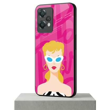 Pookie oneplus nord ce 2 lite mobile cover | shockproof glass phone case