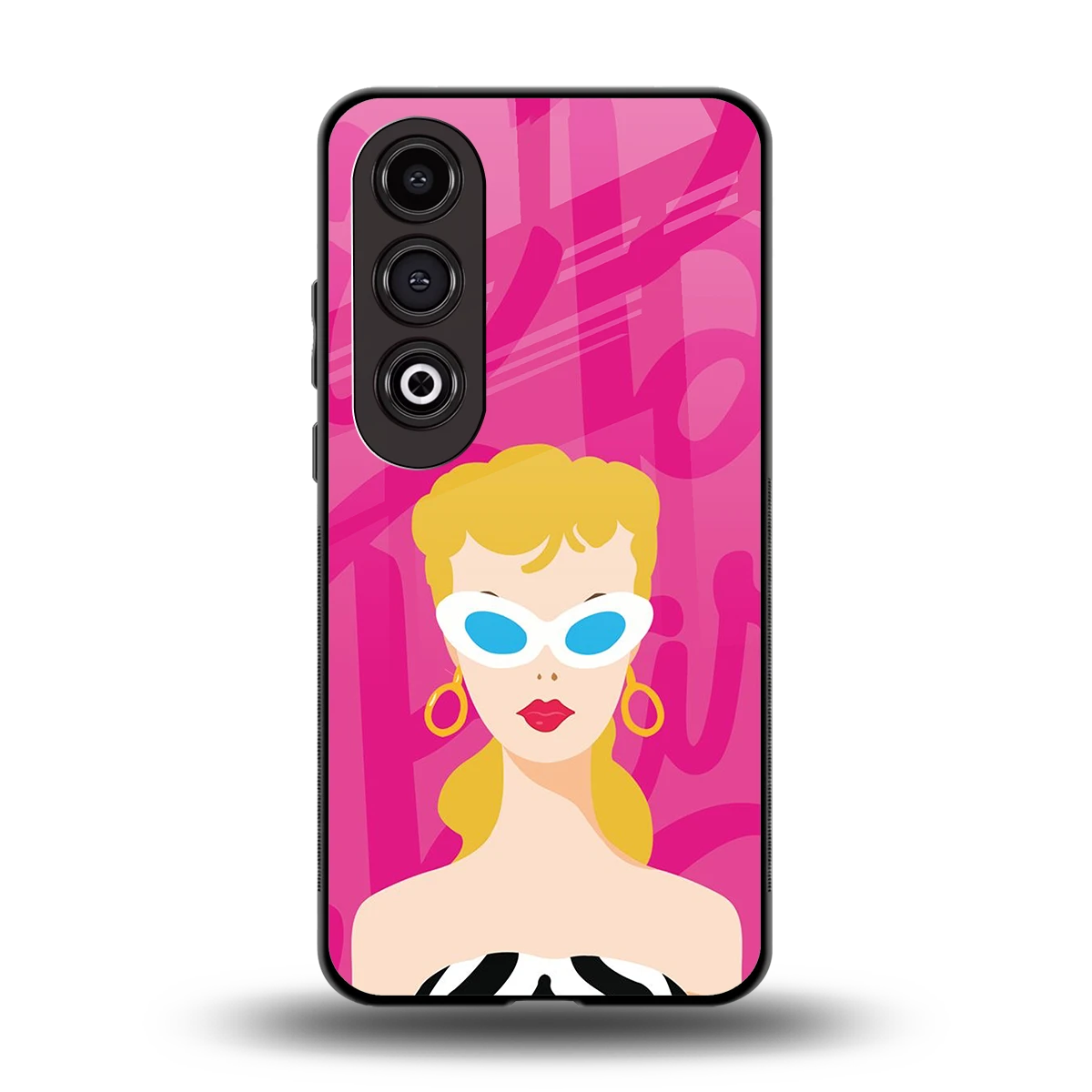 Pookie back phone cover | glass case for oneplus nord ce 4