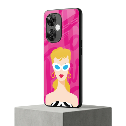 Pookie oneplus nord ce 3 lite mobile cover | shockproof glass phone case