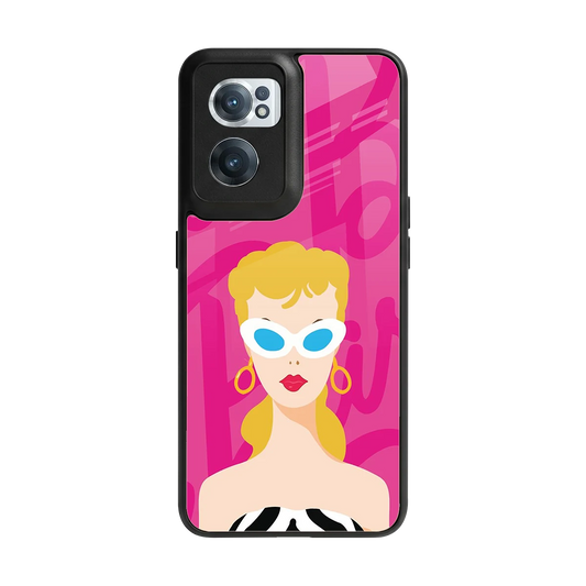 Pookie back phone cover | glass case for oneplus nord ce 2