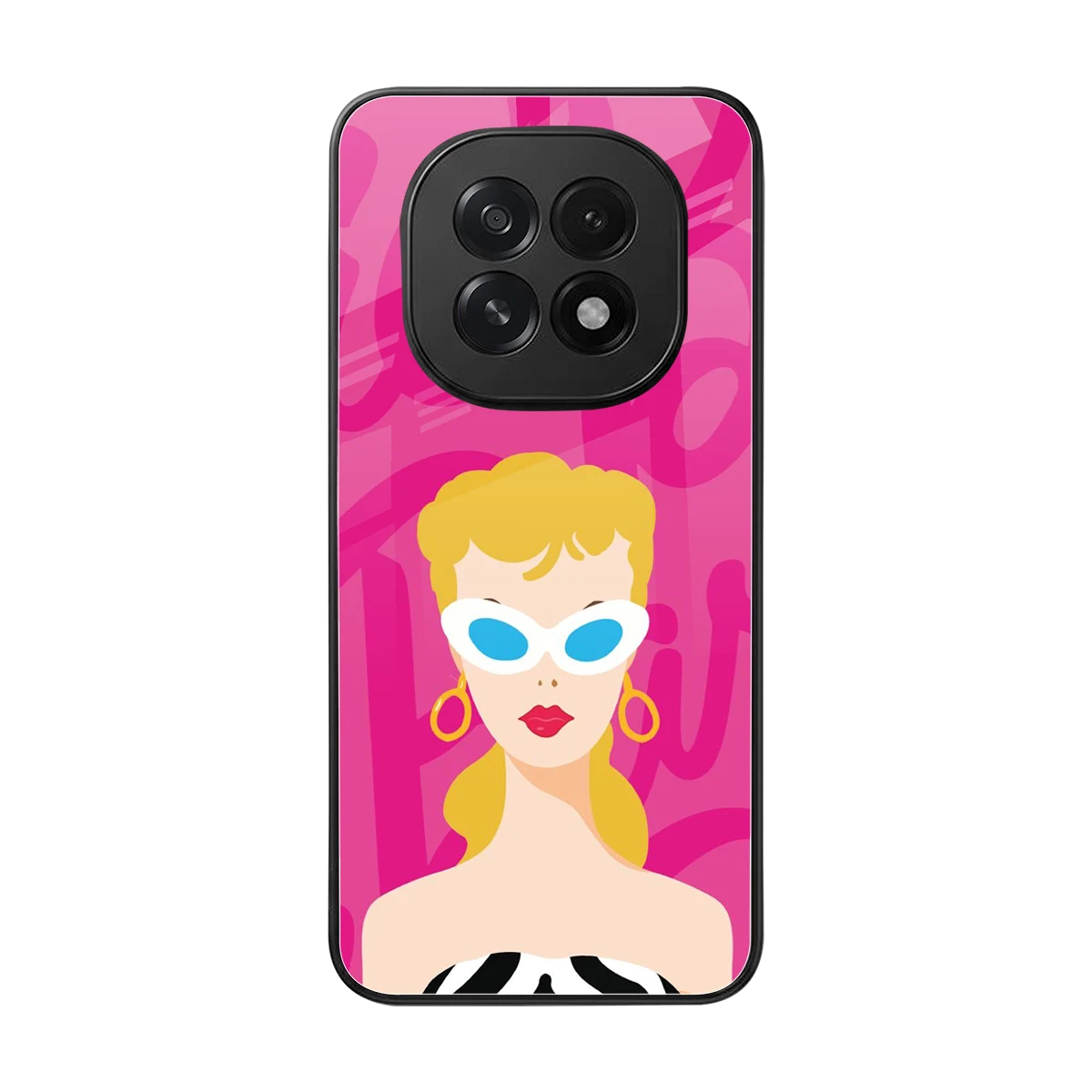 Pookie back phone cover | glass case for oppo f29 5g