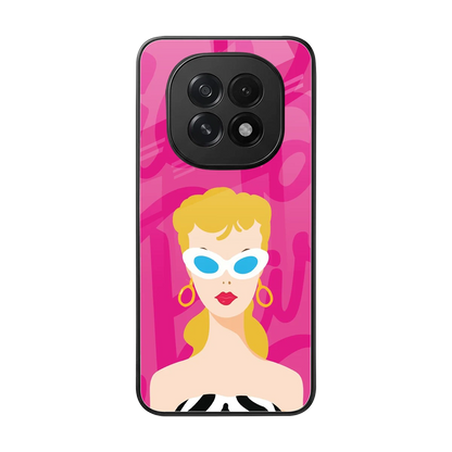 Pookie back phone cover | glass case for oppo f29 5g