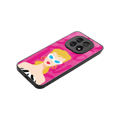 Pookie stylish phone case for oppo f29 5g | glossy glass and slim fit