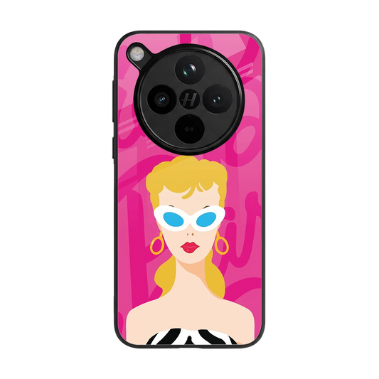 Pookie back phone cover | glass case for oppo find x8