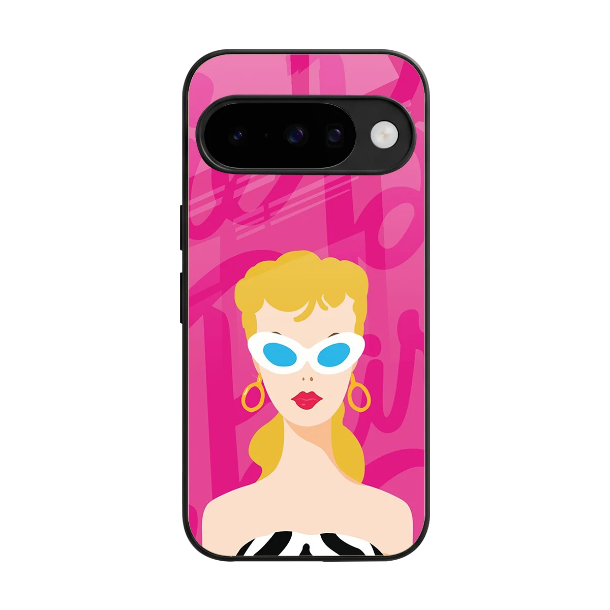 Pookie back phone cover | glass case for google pixel 10