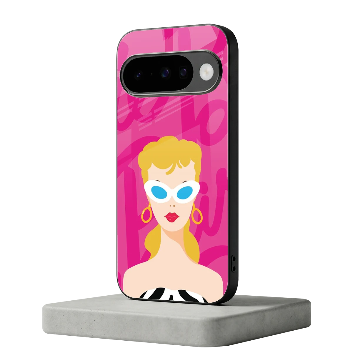 Pookie google pixel 10 mobile cover | shockproof glass phone case