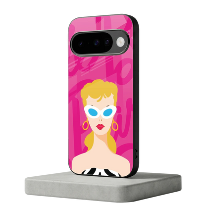 Pookie google pixel 10 mobile cover | shockproof glass phone case