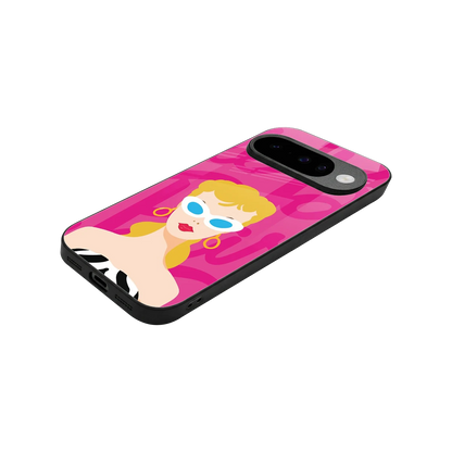 Pookie stylish phone case for google pixel 10 | glossy glass and slim fit