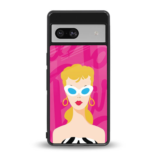Pookie back phone cover | glass case for google pixel 7