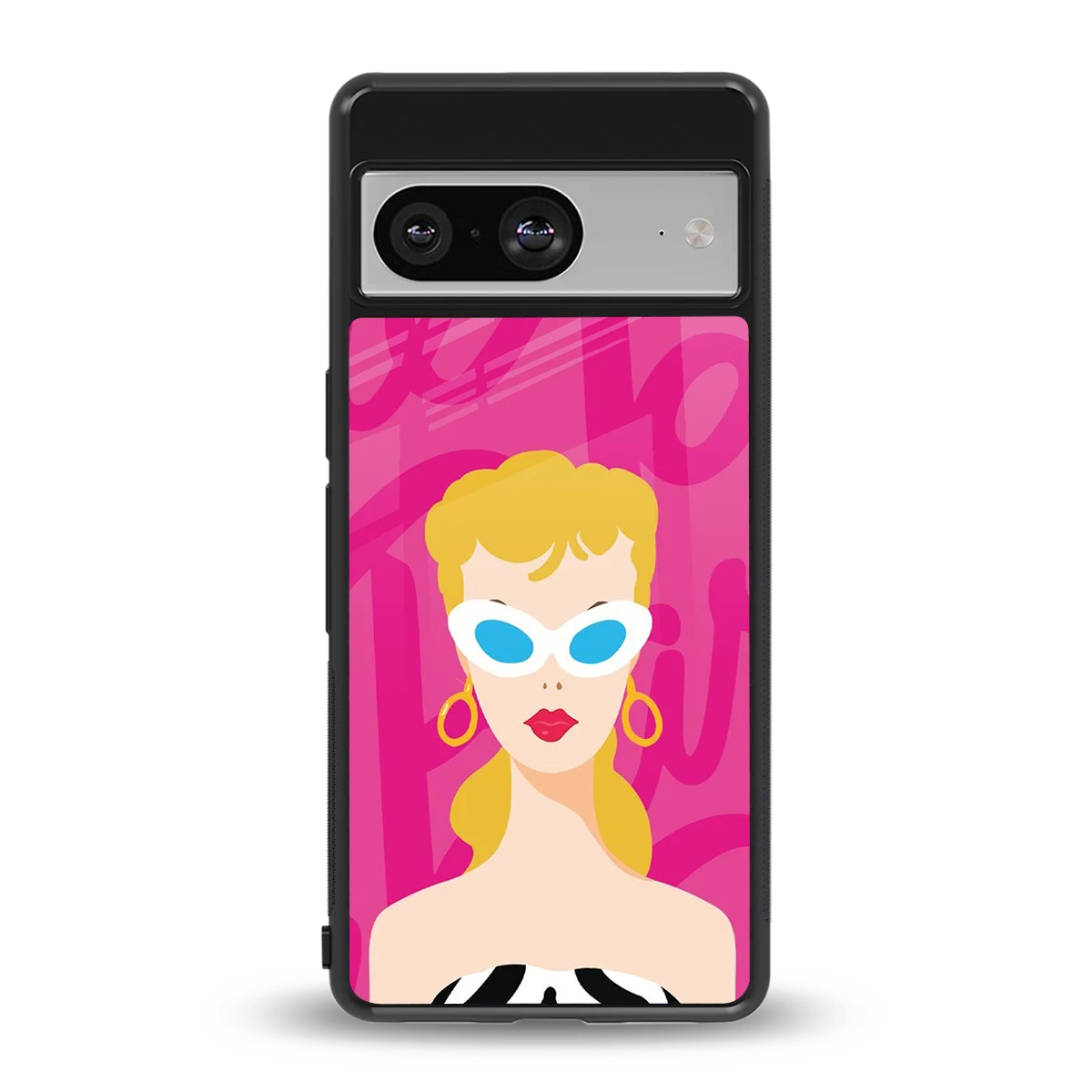 Pookie back phone cover | glass case for google pixel 8