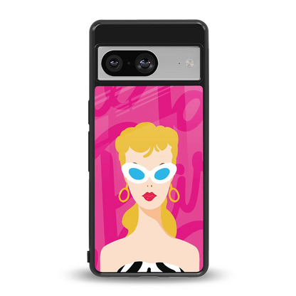 Pookie back phone cover | glass case for google pixel 8