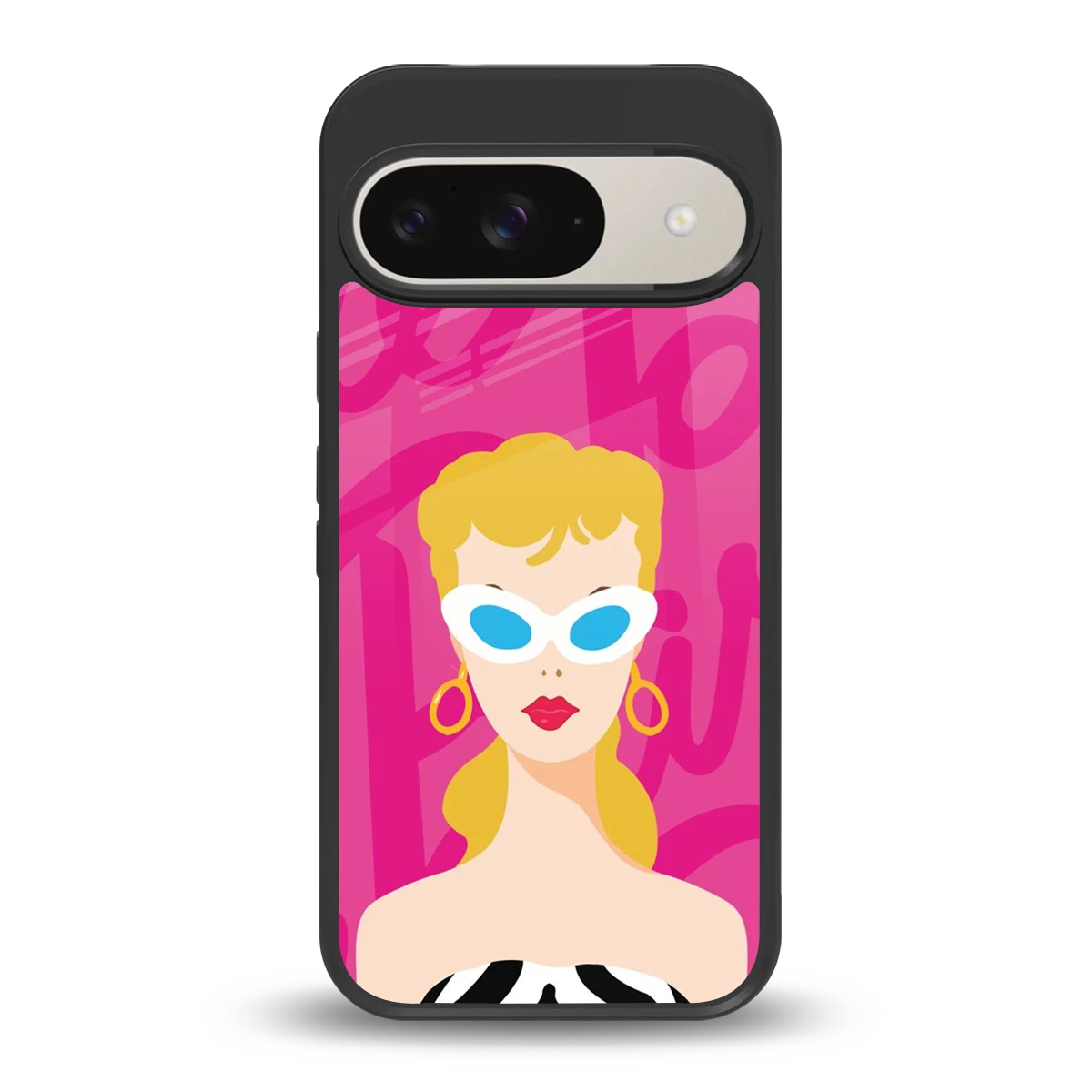 Pookie back phone cover | glass case for google pixel 9