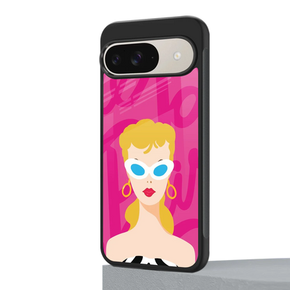 Pookie google pixel 9 mobile cover | shockproof glass phone case