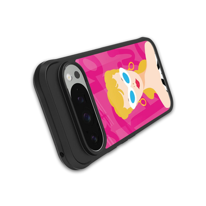 Pookie stylish phone case for google pixel 9 pro xl | glossy glass and slim fit