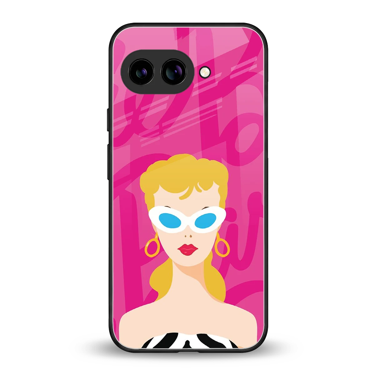Pookie back phone cover | glass case for google pixel 10a