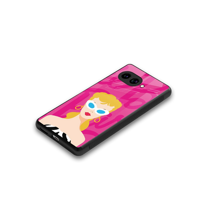 Pookie stylish phone case for google pixel 10a | glossy glass and slim fit