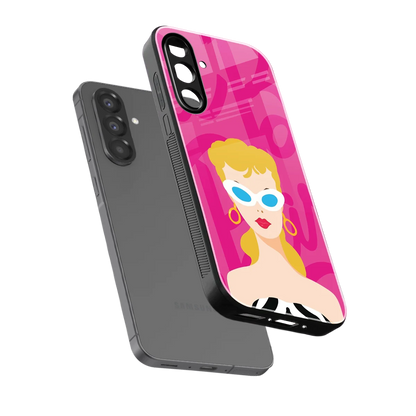 Pookie sleek samsung galaxy a17 5g cover with tempered glass back and TPU edges