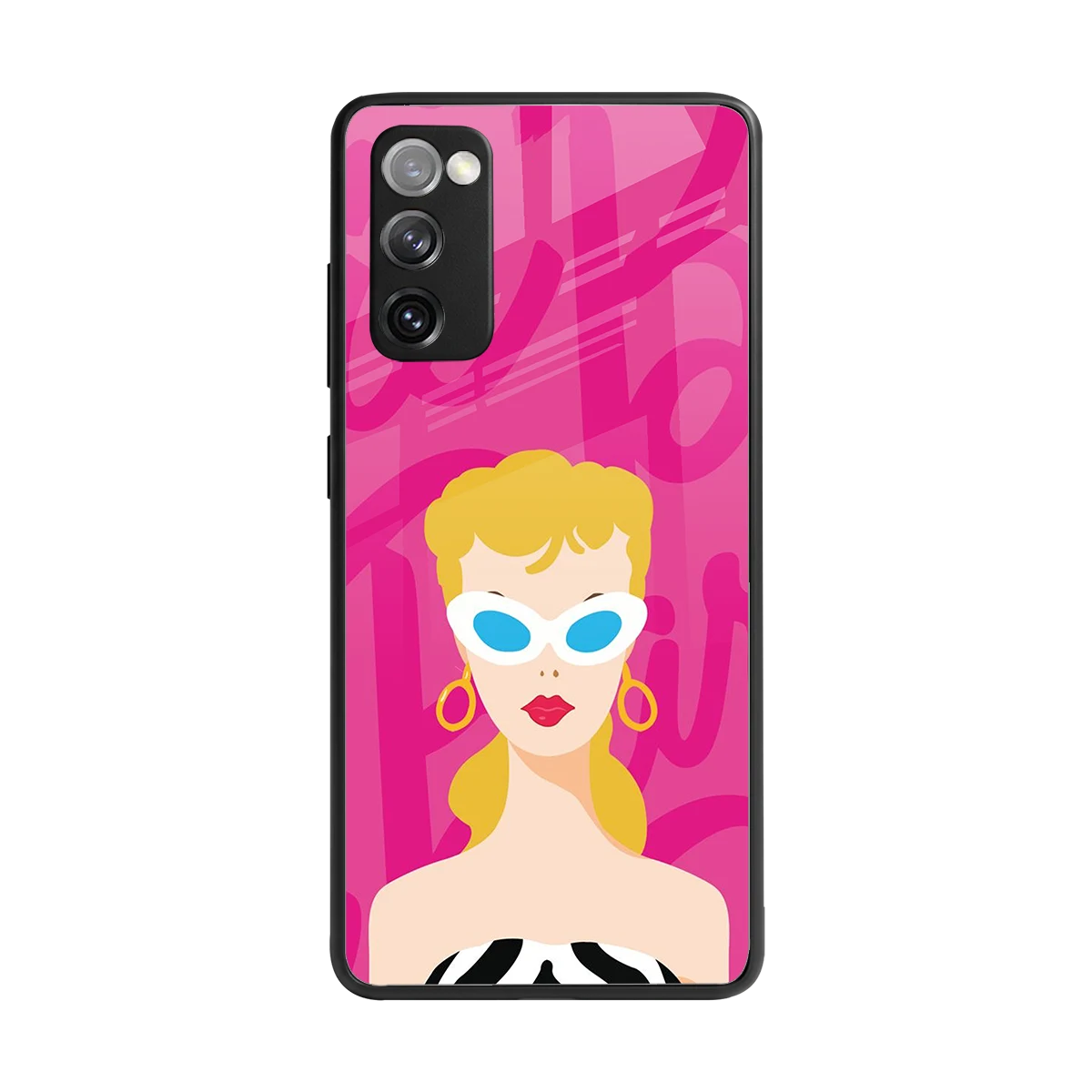 Pookie back phone cover | glass case for samsung galaxy s20 fe