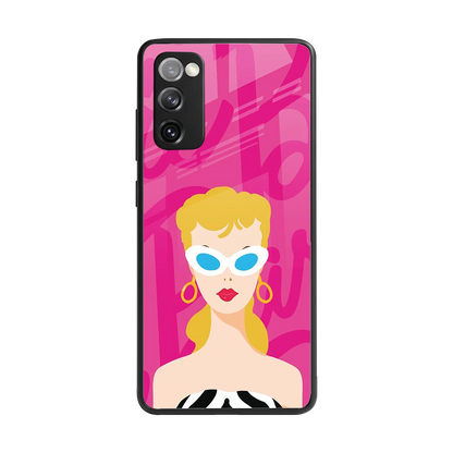 Pookie back phone cover | glass case for samsung galaxy s20 fe