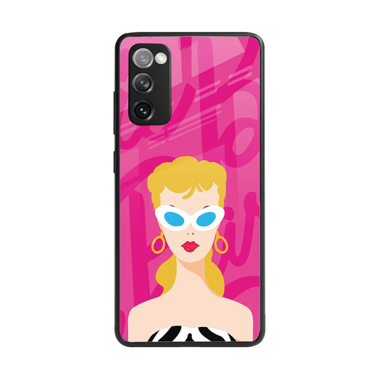 Pookie back phone cover | glass case for samsung galaxy s20 fe