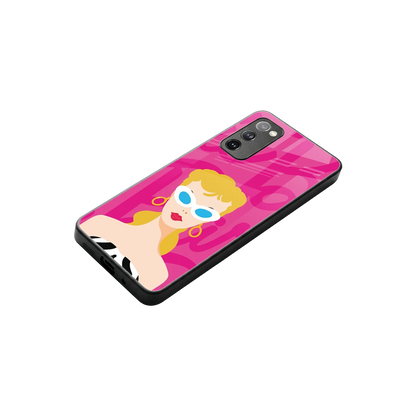Pookie stylish phone case for samsung galaxy s20 fe | glossy glass and slim fit