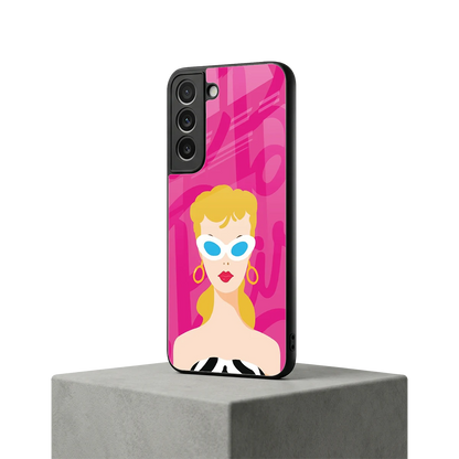 Pookie samsung galaxy s22 mobile cover | shockproof glass phone case