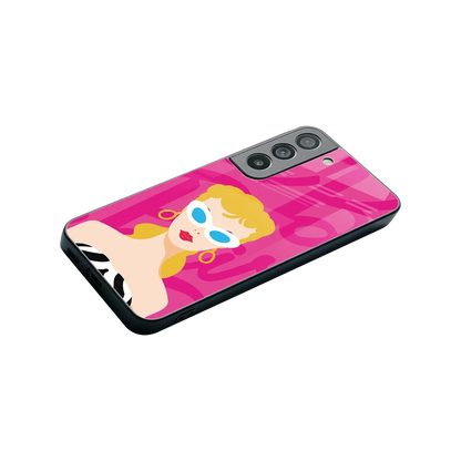 Pookie stylish phone case for samsung galaxy s22 | glossy glass and slim fit