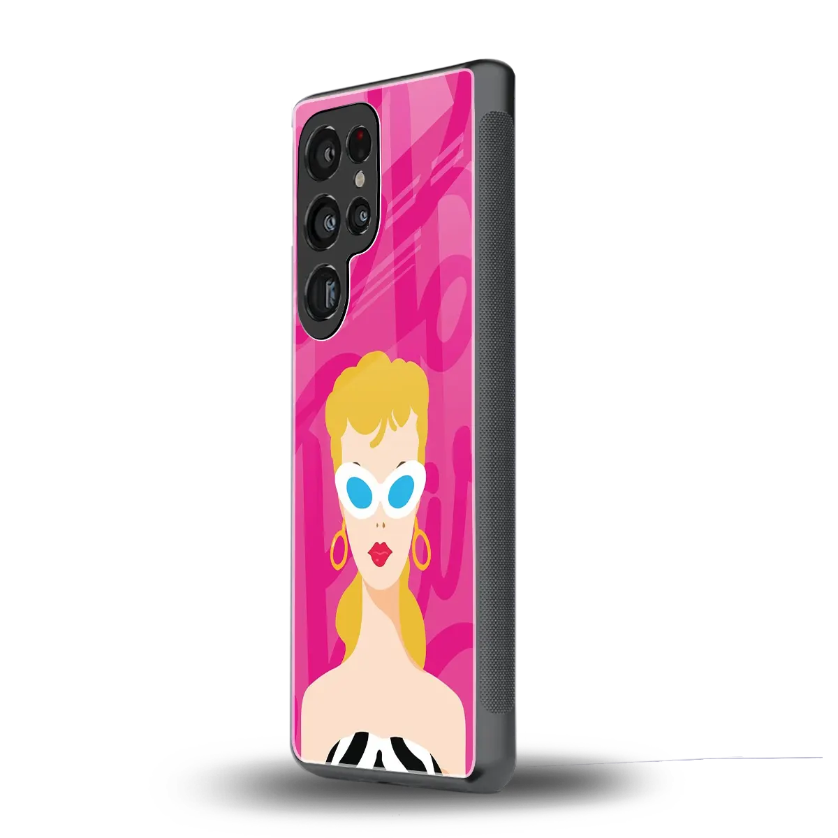 Pookie samsung galaxy s25 ultra mobile cover | shockproof glass phone case